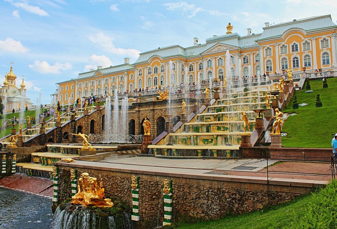 Большой Дворец В Петергофе