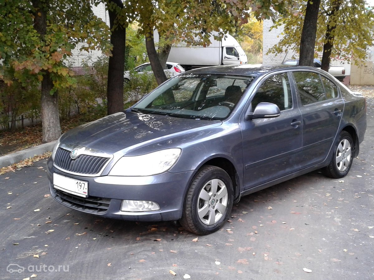 Skoda Octavia II Рестайлинг 1.4 AMT 122 л.с. бензин, передний привод, лифтбек, серый