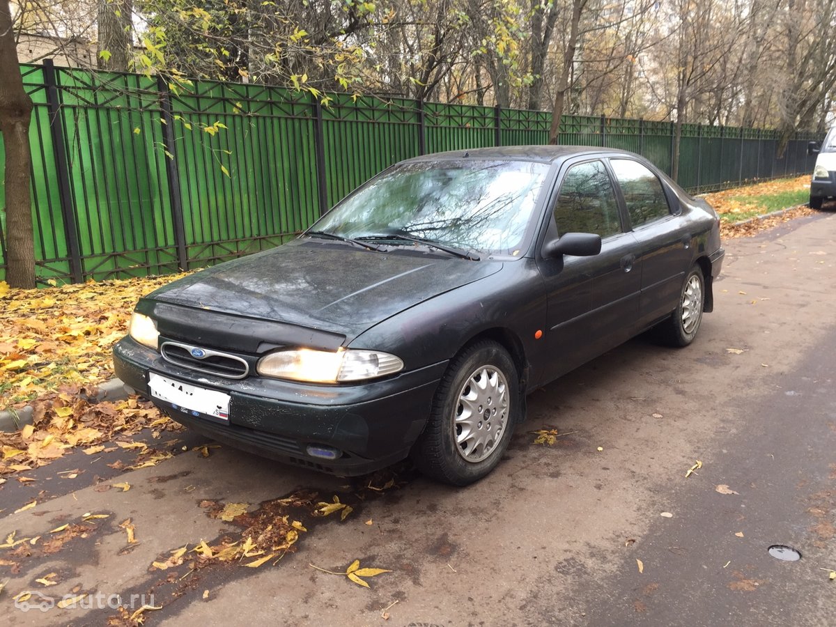 Ford Mondeo I2.5 MT 170 л.с. бензин, передний привод, лифтбек, зелёный