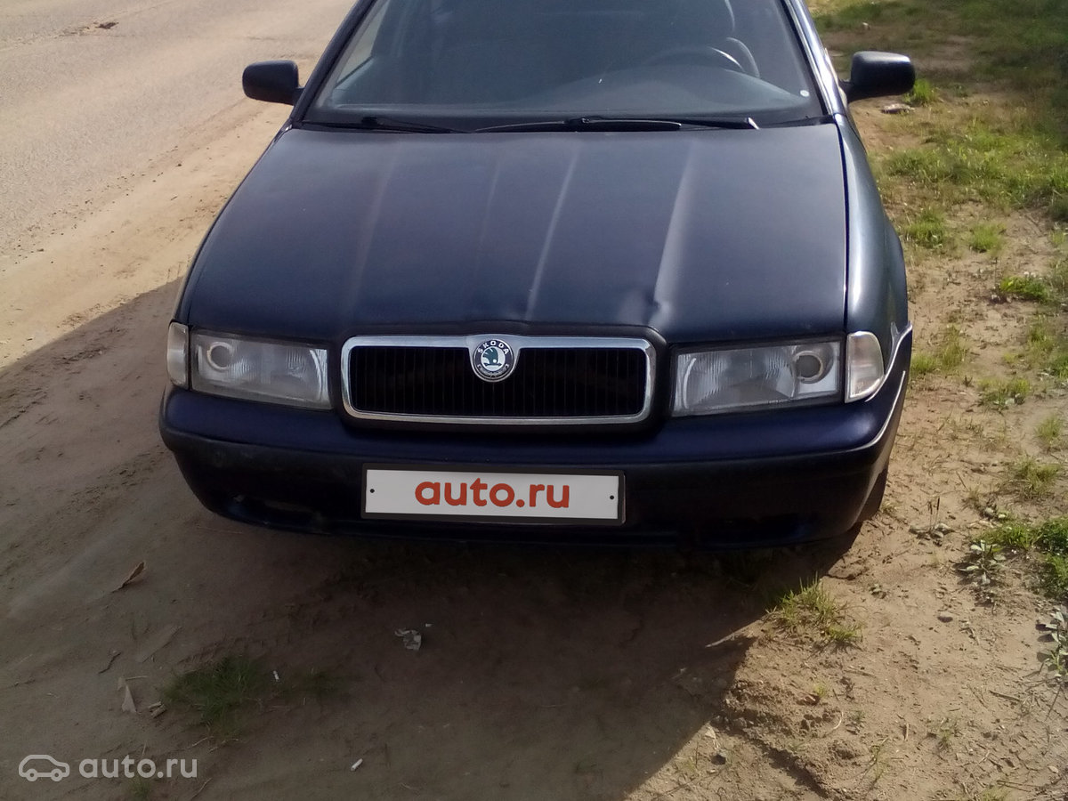 Skoda Octavia I1.8 MT 125 л.с. бензин, передний привод, лифтбек, синий