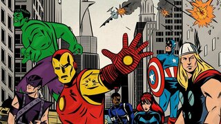 Находка дня: Художник воссоздает постеры фильмов Marvel с героями оригинальных комиксов