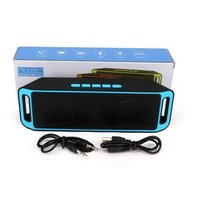 Megabass Stereo Колонка портативная компактная, 2 динамика