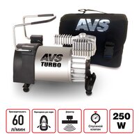 Компрессор автомобильный turbo Avs ks600 Avs 80503