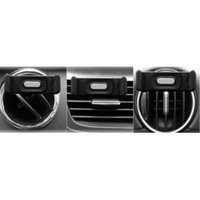 Автомобильный держатель в дефлектор для автомобиля (чёрный)