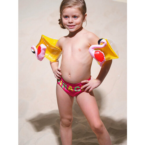 фото Нарукавники для плавания для девочки, 2 шт. в комплекте playtoday, размер 16*13*10 см, розовый