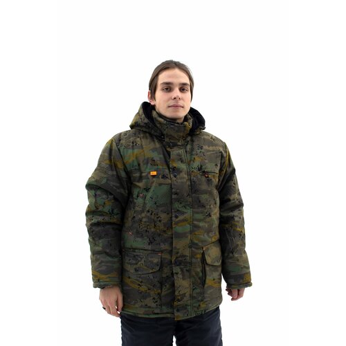 фото Зимняя мужская куртка idcompany "тайга" для охоты, рыбалки и активного отдыха 50 размер
