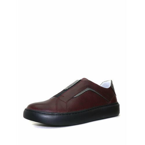 фото Слипоны allee, размер 37, бордовый