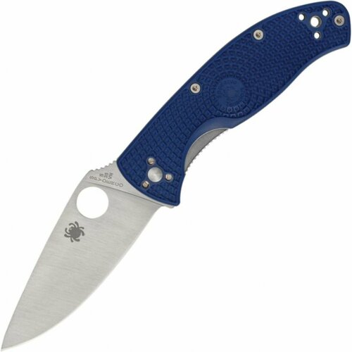 фото Нож складной spyderco tenacious, s35vn blade, blue frn handle