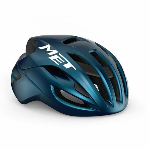 фото Велошлем met rivale mips helmet (3hm132ce00), цвет синий металлик, размер шлема s (52-56 см)