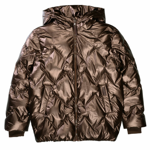 фото Куртка staccato, демисезон/зима, размер 152, коричневый