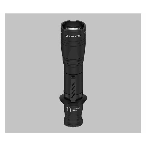 фото Фонарь тактический armytek dobermann pro magnet usb, xhp35.2 hi теплый, 1400 лм, 1x18650 (в комплекте)