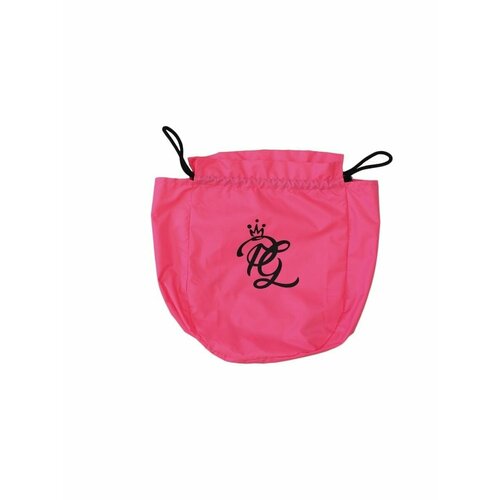 фото Чехол спортивный для мяча с флисом зимний для художественной гимнастики розовый черный художественная гимнастика