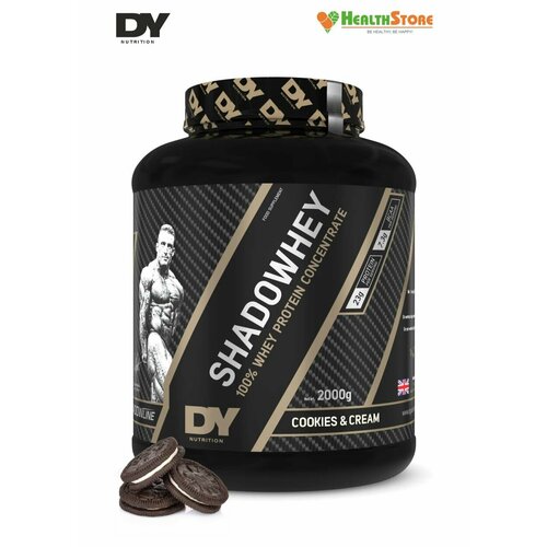 фото Dorian yates dy nutrition shadowhey 2кг (печенье-крем) протеин сывороточный концентрат dorian yates nutrition