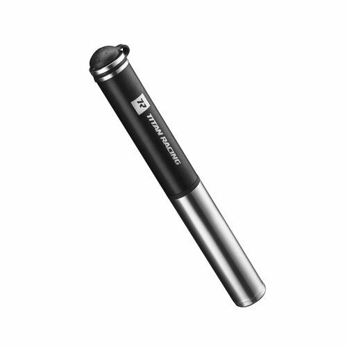 фото Titan racing насос titan racing air rush mini pump alloy, цвет черный