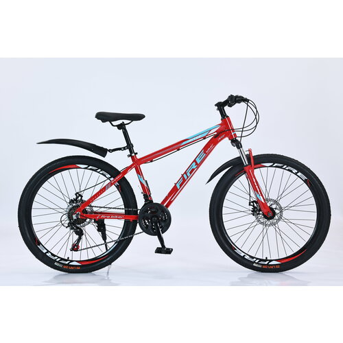 фото "fire 27,5", горный велосипед с алюминиевой рамой, красный китай