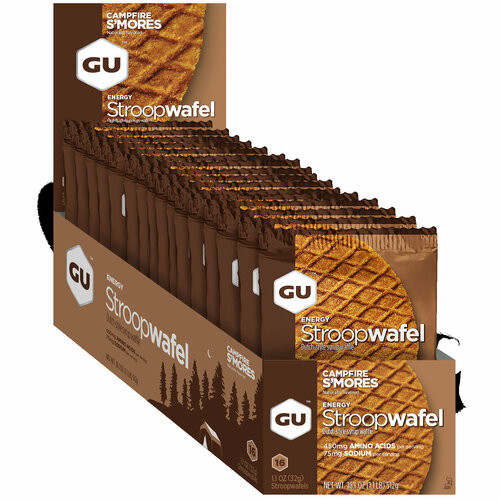 фото Энергетический батончик gu energy stroopwafel no caffeine 1 упак. x 16 шт, воздушное печенье