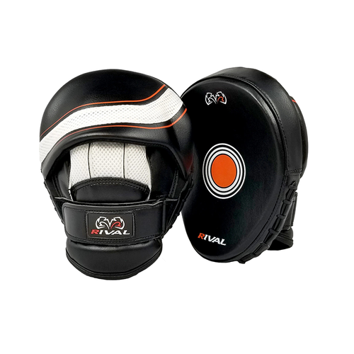 фото Боксерские лапы rival rpm1 ultra punch mitts black (one size)