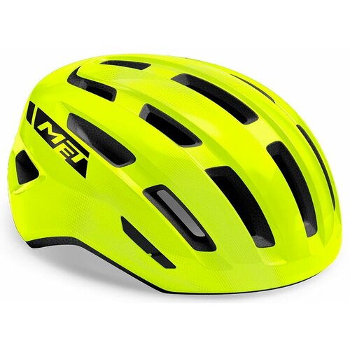 фото Велошлем met miles helmet (3hm130), цвет жёлтый, размер шлема m/l (58-61 см)