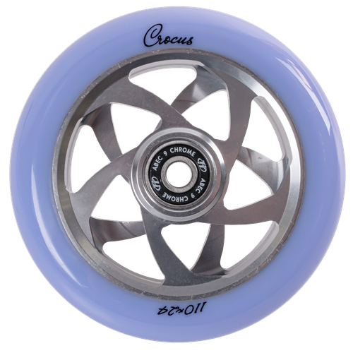 фото Колесо для трюкового самоката techteam x-treme 110*24мм, crocus, purple
