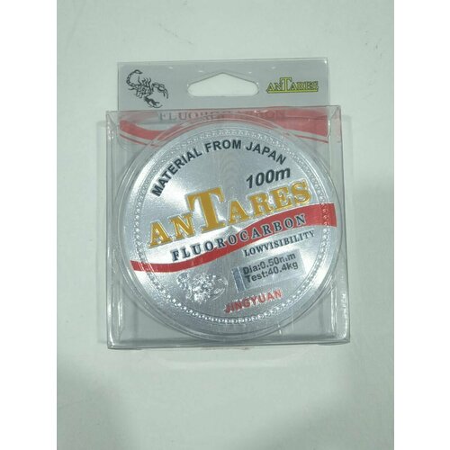 фото Леска рыболовная antares fluorocarbon, 100 м family joys