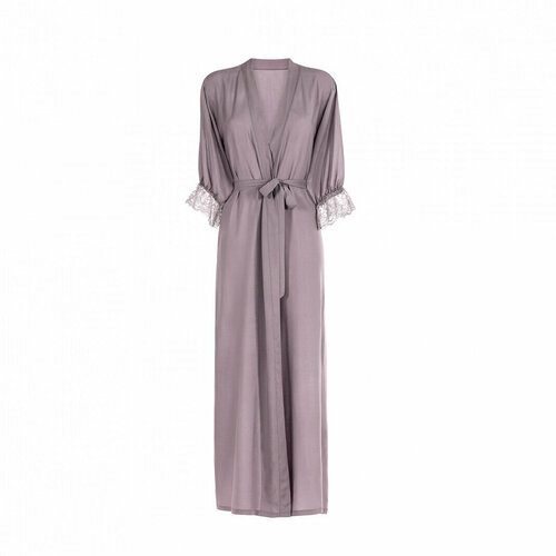 фото Халат togas удлиненный, размер 44, фиолетовый