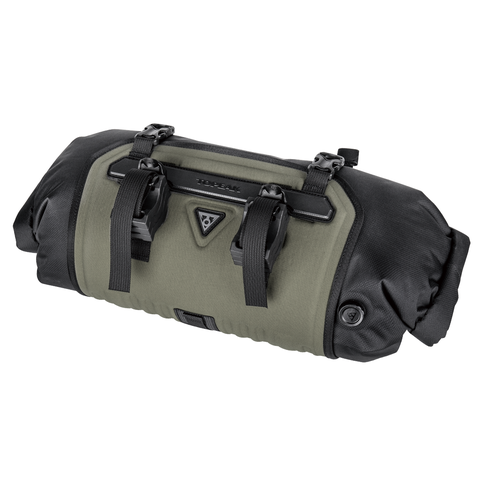 фото Сумка на руль topeak frontloader handlebar mount bikepacking bag 8l (tbp-fl2), цвет зелёный