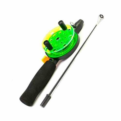 фото Удочка зимняя телескопическая hitfish winter rod 12 ручка eva (для блеснения и балансиров)