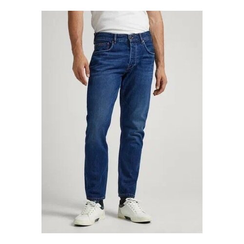 фото Джинсы pepe jeans, размер 29/32, синий