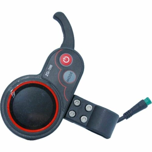 фото Дисплей курок газа бортовой компьютер для электросамоката kugoo zq-100 5 pin нет бренда