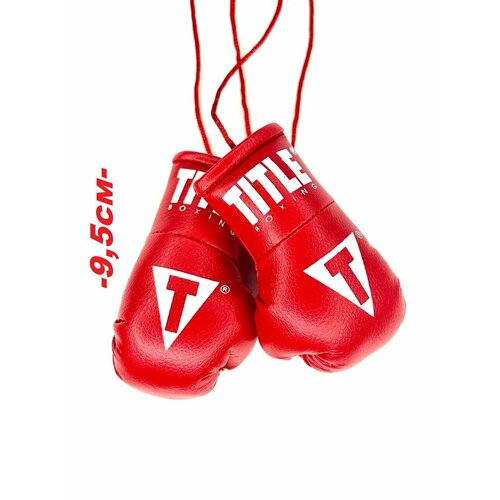 фото Боксерские перчатки-брелок для автомобиля title boxing