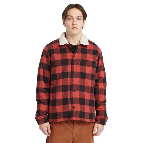 фото Куртка-рубашка timberland, размер xl, красный
