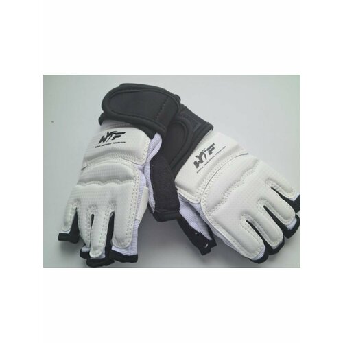 фото Перчатки для карате/ перчатки для тхеквондо/ перчатки для единоборств/ защита рук каратэ. размер xs. цвет: бело-черный. sprinter