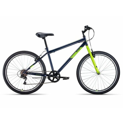 фото Велосипед 26 forward altair mtb ht 1.0 (7-ск.) 2022 (рама 19) темный/синий/зеленый
