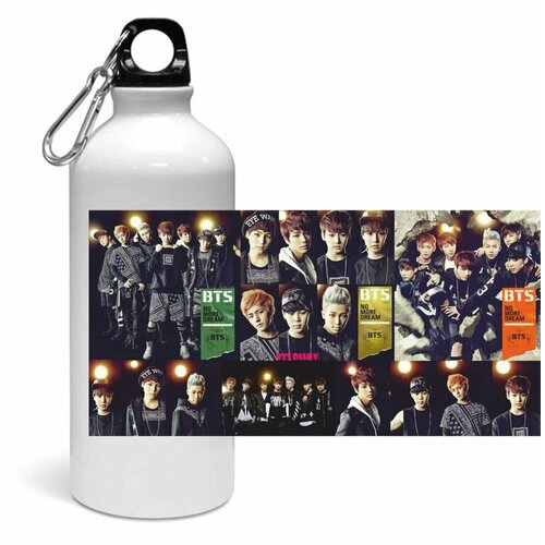 фото Спортивная бутылка bts № 1 bugrikshop