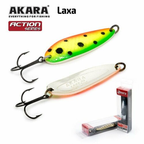 фото Блесна колеб. akara action series laxa 70 28гр. 1 oz. ab93