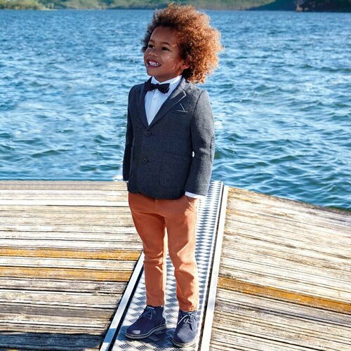 фото Брюки mayoral, размер 3 года (98 см), оранжевый