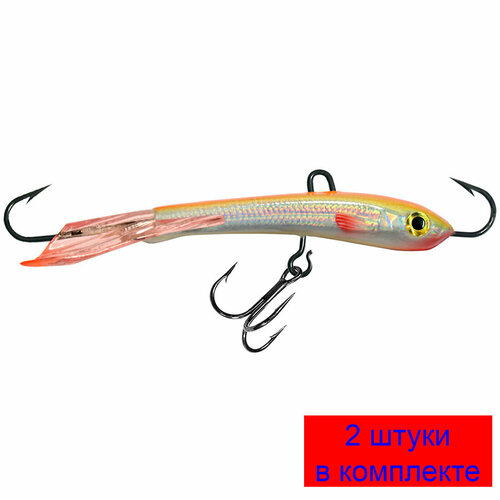 фото Балансир для рыбалки aqua trapper (new)-7 72mm цвет 029 (оранжевая спинка), 2 штуки