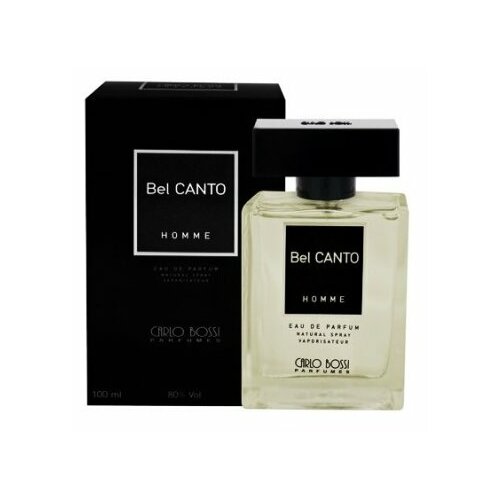 Парфюмерная вода Carlo Bossi Parfumes Bel Canto Black, 100 мл парфюмерная вода carlo bossi parfumes summer kiss 100 мл