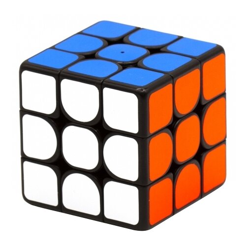 фото Головоломка xiaomi 3x3x3 giiker super cube i3s (v2) черный/синий