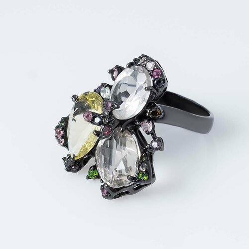 фото Кольцо серебро, 925 проба milana silver