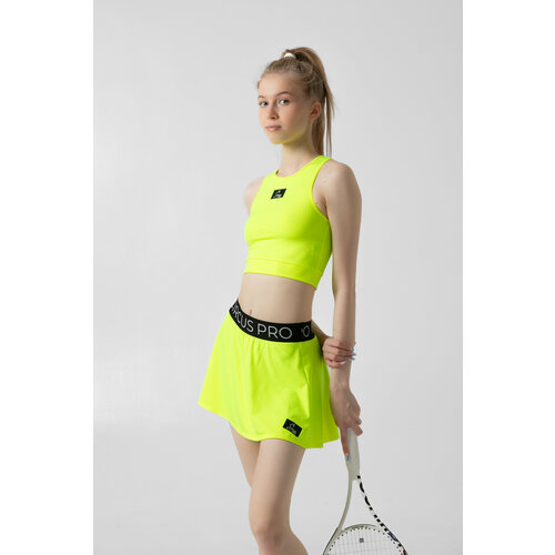 фото Теннисная юбка-шорты circus pro, размер m, зеленый