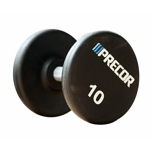 фото Precor гантели фиксированные в уретане precor au urethane kg dumbbells, 28 кг