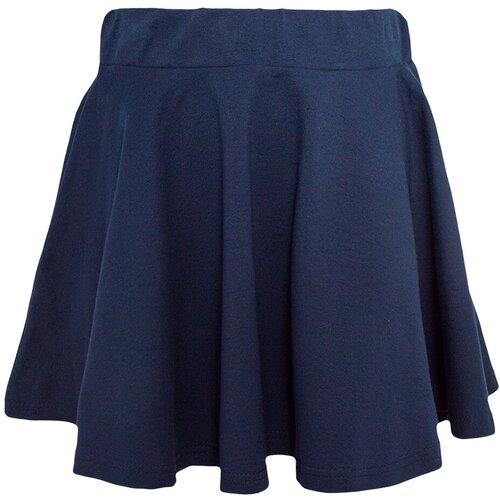 фото Школьная юбка рид - родители и дети, размер 128-134, синий