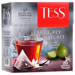 Чай черный Tess Earl grey secret в пирамидках - изображение