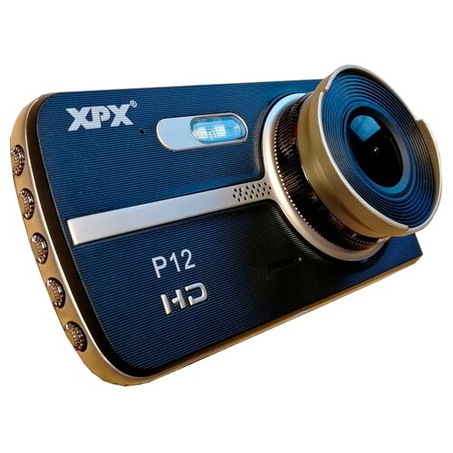 фото Видеорегистратор xpx p12, 2 камеры черный