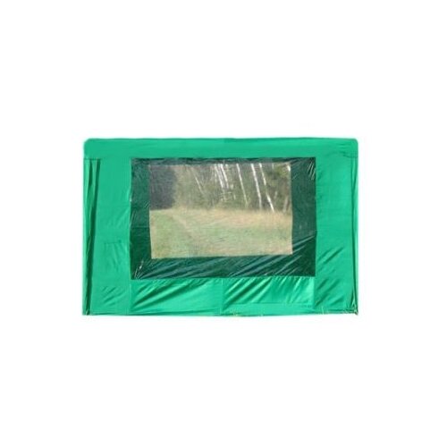 фото Стенка с окном 2,5х2,0 (к беседке 2,5х2,5 и 5,0х2,5) зеленый митек