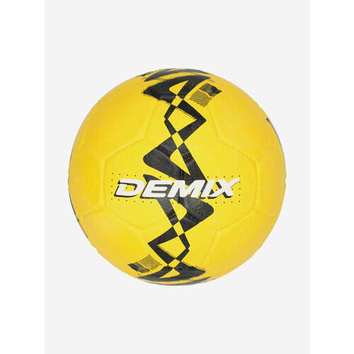 фото Мяч футбольный demix street желтый; ru: 5, ориг: 5