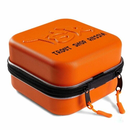 фото Tsr, чехол для катушек reel keeper, l, orange