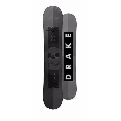 фото Сноуборд drake gt (21/22) black-grey, 159 см w drake snowboards