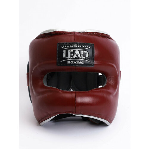 фото Шлем leaders бамперный maroon silver - leaders - красный - l\xl